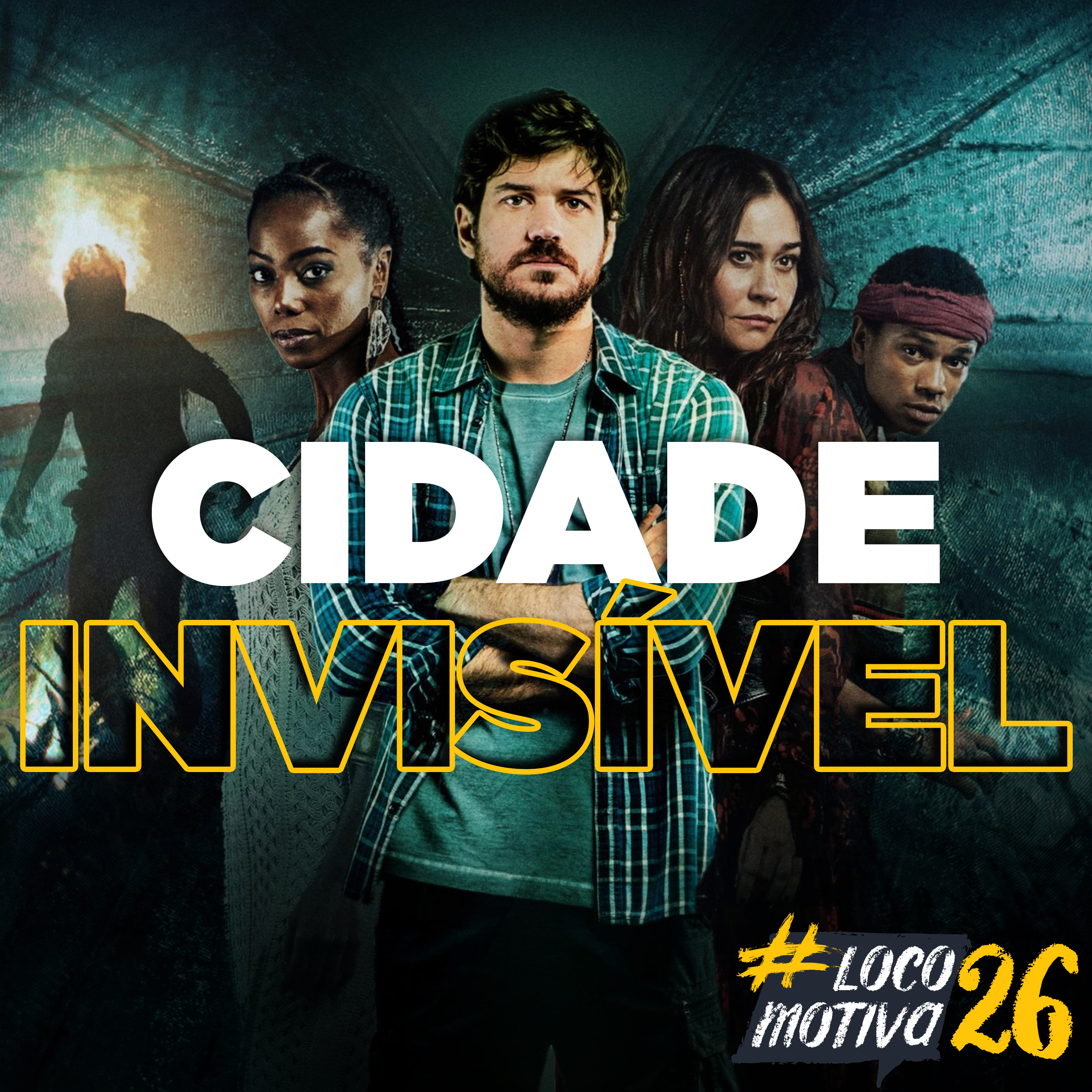 Locomocast #95 – Cidade Invisível episode artwork